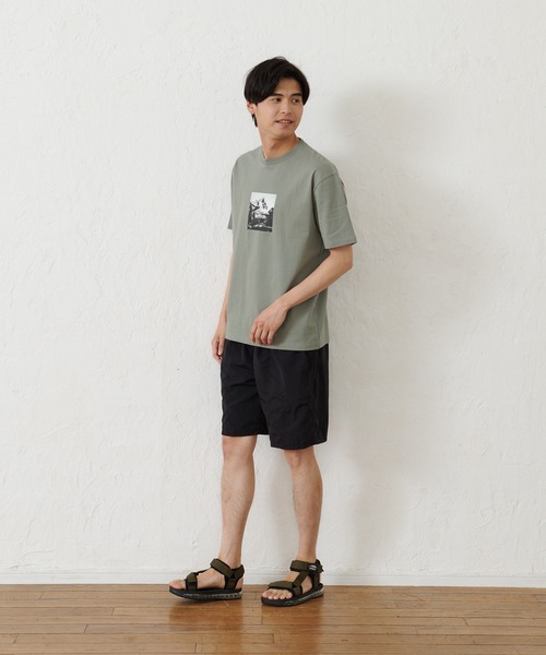 OUTDOOR PRODUCTS（アウトドアプロダクツ）の「【OUTDOOR PRODUCTS】USAコットン ヘビーウェイトフォトロゴビッグシルエットTシャツ（Tシャツ/カットソー・メンズ・ブルー系その他/カーキ/ホワイト/ブラック・X-LARGE/MEDIUM/LARGE/SMALL）」の20枚目の写真