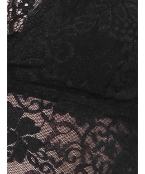 jouetie（ジュエティ）の「ストレッチレースブラトップ（キャミソール・レディース・ブラック/オフホワイト・MEDIUM）」の17枚目の写真