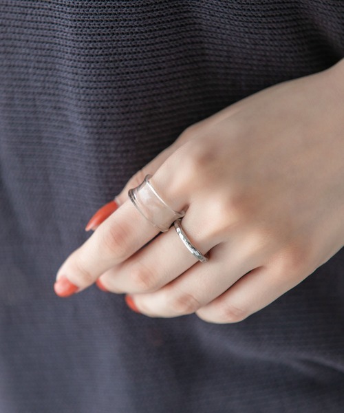 Edit Sheen（エディットシーン）の「クリアリングセット（リング・レディース・ゴールド/シルバー・FREE）」の2枚目の写真