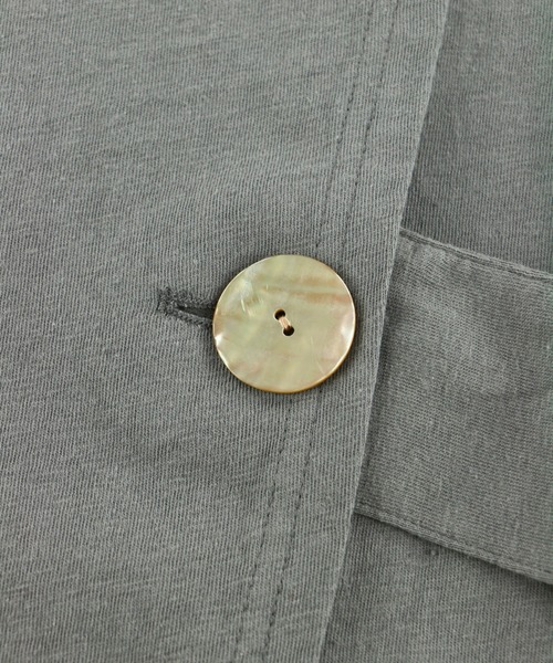 ALEXIA STAM(アリシアスタン)の「Side Button Sleeveless Wrap Top/サイドボタンスリーブレスラップトップ(Tシャツ/カットソー・レディース・チャコールグレー/ホワイト/ベージュ・FREE)」の18枚目の写真