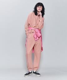 6（ロク）の「＜6(ROKU)＞NYLON SILK TIE SHIRT/シャツ（シャツ