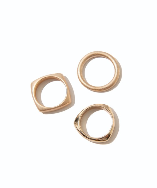 SPIRALGIRL（スパイラルガール）の「セットリング（リング・レディース・シルバー/ゴールド・FREE）」の6枚目の写真