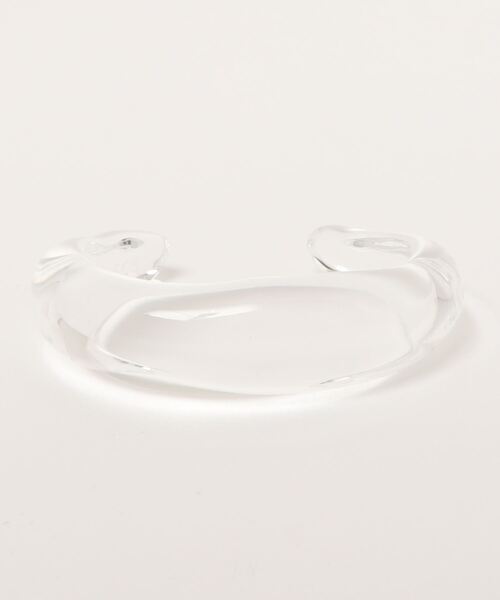 tone（トーン）の「【ECRu.】ニュアンス　クリアバングル（バングル/リストバンド・レディース・パープル/ブラウン/クリア/ブルー・FREE）」の13枚目の写真