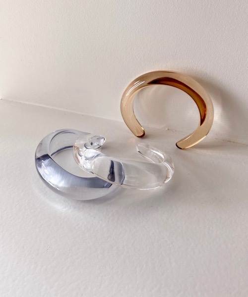 ECRu.】ニュアンス クリアバングル（バングル/リストバンド）｜tone