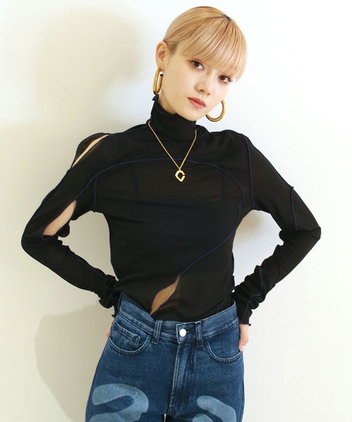 G.V.G.V.（ジーヴィージーヴィー）の「SIGNATURE "G" NECKLACE（ネックレス・レディース・シルバー/ゴールド・ONE SIZE）」の9枚目の写真