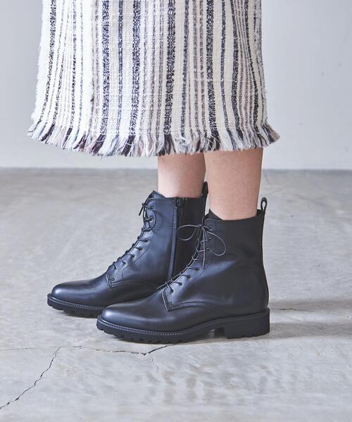 UNITED ARROWS（ユナイテッドアローズ）の「＜UNITED ARROWS＞レースアップ ブーツ†（ブーツ・レディース・ブラック・38/35/36/37/35h/36h/37h）」の17枚目の写真