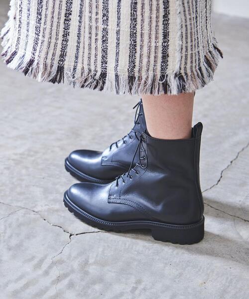 UNITED ARROWS（ユナイテッドアローズ）の「＜UNITED ARROWS＞レースアップ ブーツ†（ブーツ・レディース・ブラック・38/35/36/37/35h/36h/37h）」の18枚目の写真