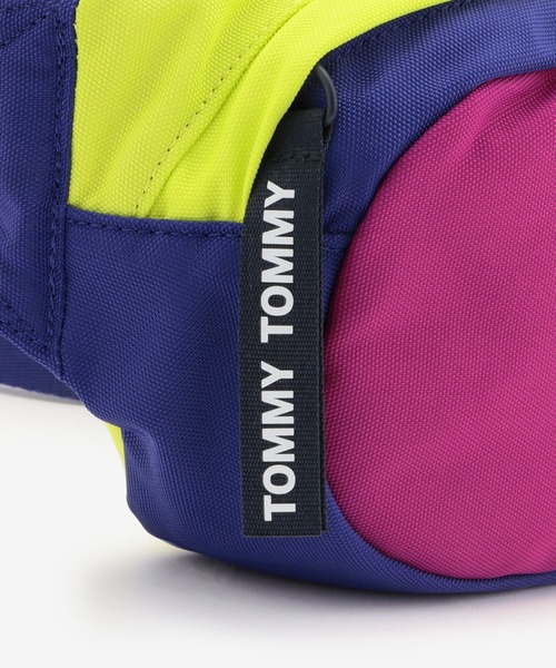 TOMMY HILFIGER(トミーヒルフィガー)の「カラーブロックウエストバッグ(ボディバッグ/ウエストポーチ・キッズ・パープル・FREE)」の8枚目の写真