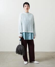 UNITED ARROWS | ＜UNITED ARROWS＞シアー モヘヤ ニット W †(ニット/セーター)