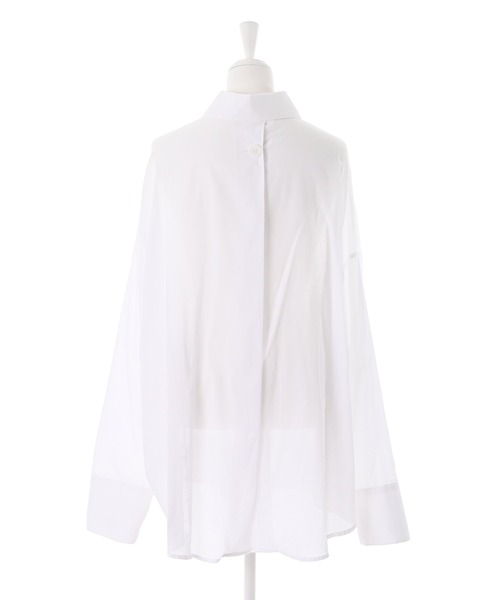 Narcissus（ナルシス）の「【Narcissus】シースルーシャツ（シャツ/ブラウス・レディース・ホワイト/ブラック・FREE）」の15枚目の写真