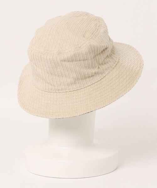 HONEYSUCKLE ROSE（ハニーサックルローズ）の「【HONEYSUCKLE ROSE】リバーシブルハット（ハット・レディース・オフホワイト/ライトベージュ・フリー）」の4枚目の写真