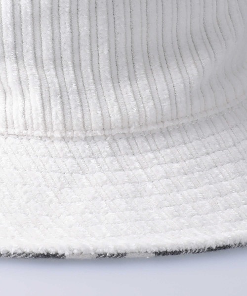 HONEYSUCKLE ROSE（ハニーサックルローズ）の「【HONEYSUCKLE ROSE】リバーシブルハット（ハット・レディース・オフホワイト/ライトベージュ・フリー）」の14枚目の写真