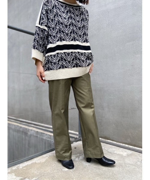 BEARDSLEY（ビアズリー）の「ジャガードプルオーバーニット（ニット/セーター・レディース・ブラック・FREE）」の21枚目の写真