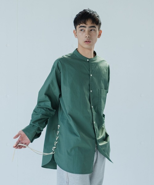WHIMSIC（ウィムジック）の「【WHIMSIC】ノーカラーサイドレース