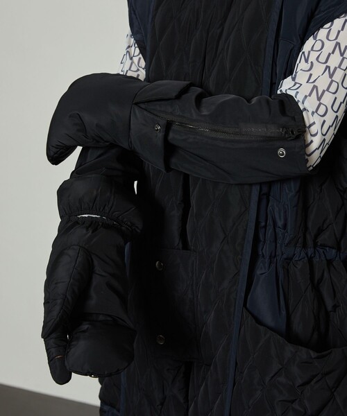 Firsthand（ファーストハンド）の「Firsthand/ファーストハンド WILD THINGS × JUN MIKAMI　別注GLOBE（手袋・レディース・ベージュ/ネイビー・FREE）」の7枚目の写真