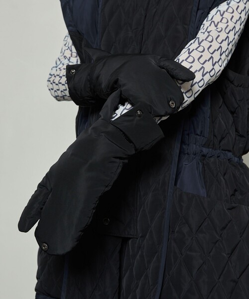 Firsthand（ファーストハンド）の「Firsthand/ファーストハンド WILD THINGS × JUN MIKAMI　別注GLOBE（手袋・レディース・ベージュ/ネイビー・FREE）」の8枚目の写真