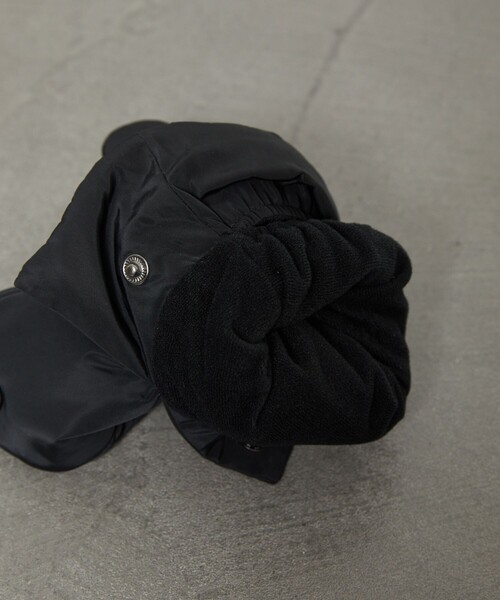 Firsthand（ファーストハンド）の「Firsthand/ファーストハンド WILD THINGS × JUN MIKAMI　別注GLOBE（手袋・レディース・ベージュ/ネイビー・FREE）」の5枚目の写真