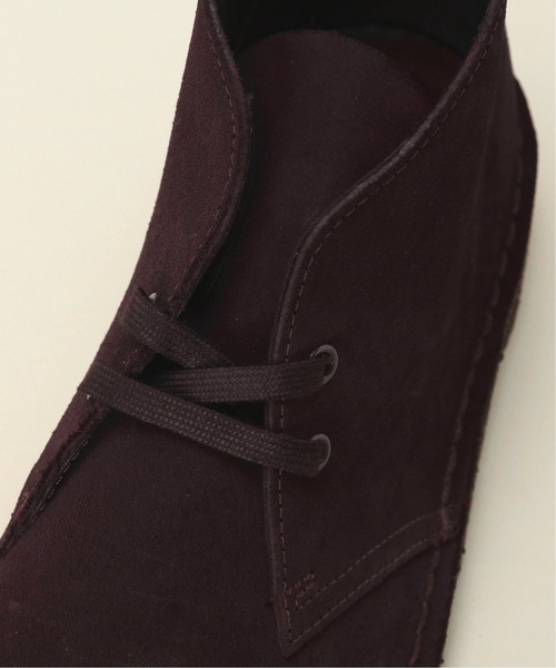 Clarks（クラークス）の「【CLARKS/クラークス】Desert Boot（ブーツ・メンズ・ボルドー/タン・80/85/70/75）」の3枚目の写真