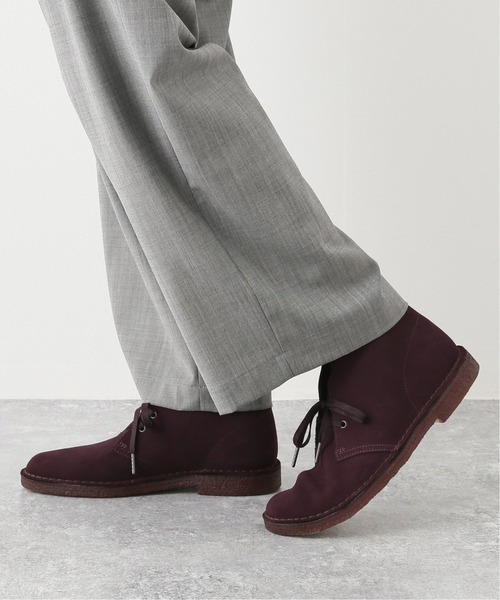 Clarks（クラークス）の「【CLARKS/クラークス】Desert Boot（ブーツ・メンズ・ボルドー/タン・80/85/70/75）」の7枚目の写真