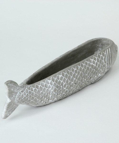 SPICE OF LIFE（スパイス オブ ライフ）の「フィッシュプランター Sサイズ（フラワーベース・レディース・ブラック/グレー・ONE SIZE）」の9枚目の写真