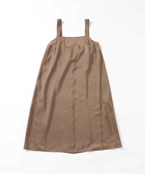 JOURNAL STANDARD バックプリーツワンピース ブラウン JOURNAL STANDARD（ジャーナルスタンダード）の「バックプリーツ