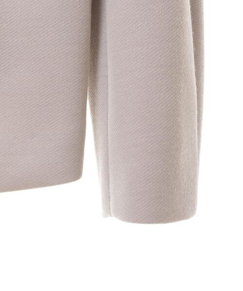 Tiara（ティアラ）の「2WAYショートジャケット（その他アウター・レディース・ブラック/グレイッシュベージュ・FREE）」の3枚目の写真