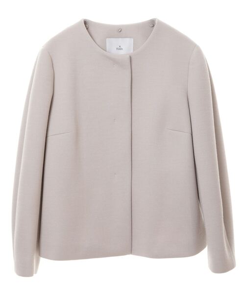 Tiara（ティアラ）の「2WAYショートジャケット（その他アウター・レディース・ブラック/グレイッシュベージュ・FREE）」の9枚目の写真
