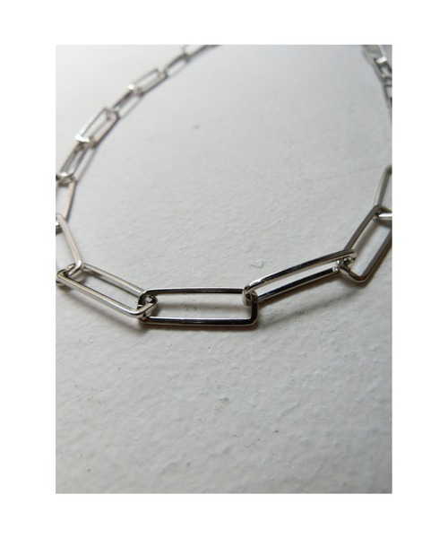 ulu(ウル)の「Square design chain Necklace(ネックレス・レディース・シルバー・FREE)」の4枚目の写真