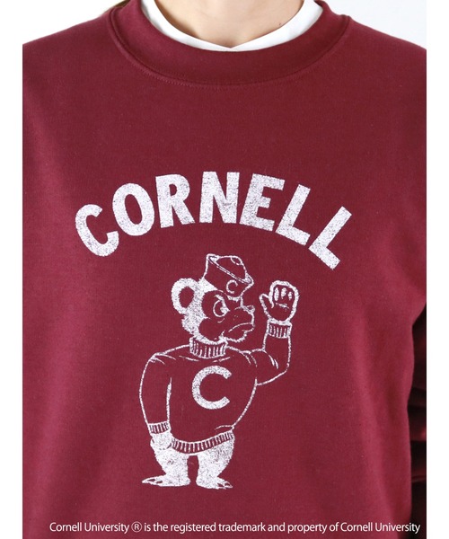 Lugnoncure（ルノンキュール）の「【コラボ】カレッジコラボプリントスウェット（スウェット・レディース・オフホワイト/グリーン/ボルドー・ﾌﾘ-）」の16枚目の写真