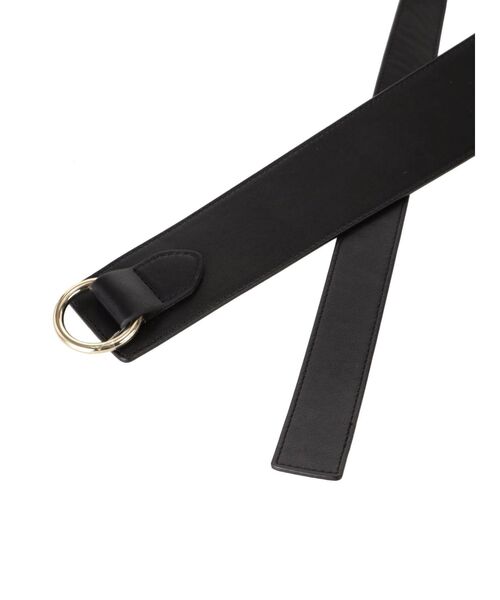 ELENDEEK（エレンディーク）の「アシメタイベルト（ベルト・レディース・ブラック/ベージュ・FREE）」の4枚目の写真