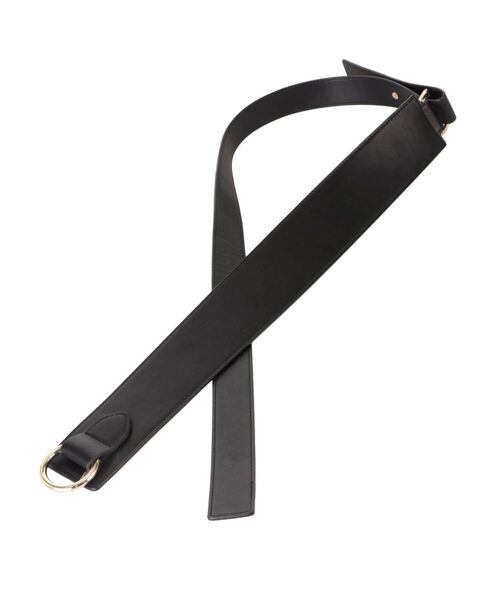 ELENDEEK（エレンディーク）の「アシメタイベルト（ベルト・レディース・ブラック/ベージュ・FREE）」の5枚目の写真