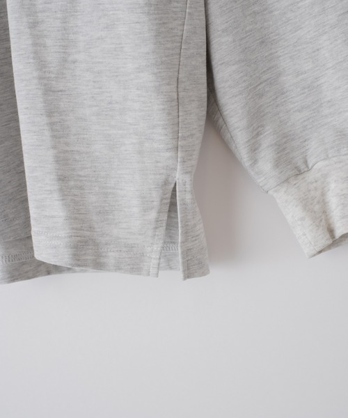 WHIMSIC（ウィムジック）の「【WHIMSIC】ロングスリーブタートルネックTシャツ（Tシャツ/カットソー・レディース・ブラック/グレー/ホワイト・FREE）」の13枚目の写真