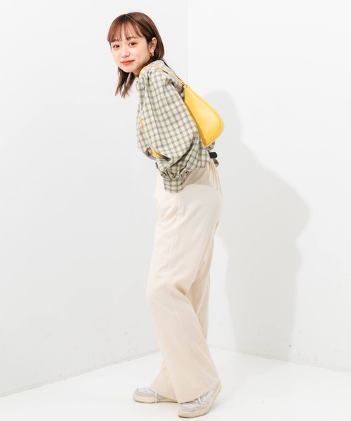 nemne store(ネンネストア)の「ポロ風チェックプルオーバー(シャツ/ブラウス・レディース・ベージュ系その他/グリーン系その他・フリー)」の20枚目の写真