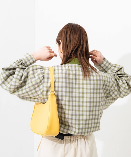 nemne store(ネンネストア)の「ポロ風チェックプルオーバー(シャツ/ブラウス・レディース・ベージュ系その他/グリーン系その他・フリー)」の22枚目の写真