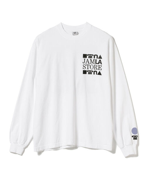 JAM(ジャム)の「JAM / SHAPES Long Sleeve T-shirt(Tシャツ/カットソー・メンズ・ホワイト・MEDIUM/LARGE/X-LARGE)」の2枚目の写真