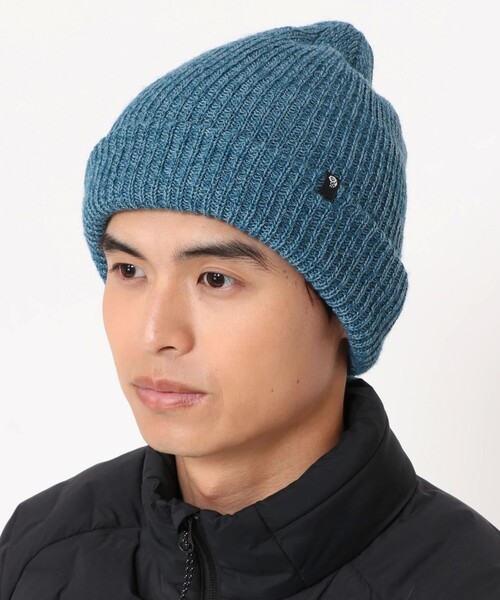 MOUNTAIN HARDWEAR(マウンテンハードウェアー)の「【Mountain Hardwear】ローンパインビーニー(ニットキャップ/ビーニー・メンズ・ブラック/ブルー/ベージュ/ブルー系その他・ONE SIZE)」の4枚目の写真
