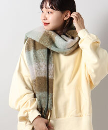 リサイクル フリンジチェックストール