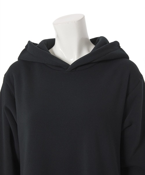 fifth（フィフス）の「裏起毛Aラインパーカーワンピース（ワンピース・レディース・ブラック/グレー/モカ/スモークピンク・SMALL/MEDIUM）」の9枚目の写真