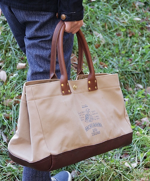 ハチガハナ（ハチガハナ）の「【ハチガハナ】tool bag duck （ツールバッグ ダック）（トートバッグ）」 WEAR