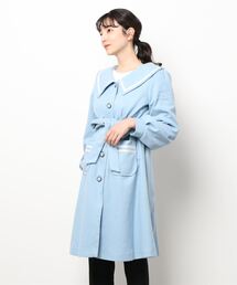axes femme POETIQUE | セーラーデザインコート(ダッフルコート)