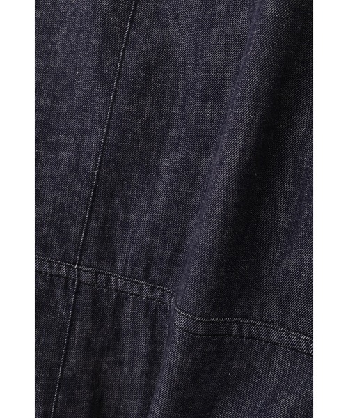 human woman（ヒューマンウーマン）の「◆デニムサロペット（サロペット/オーバーオール・レディース・ネイビー・MEDIUM）」の12枚目の写真