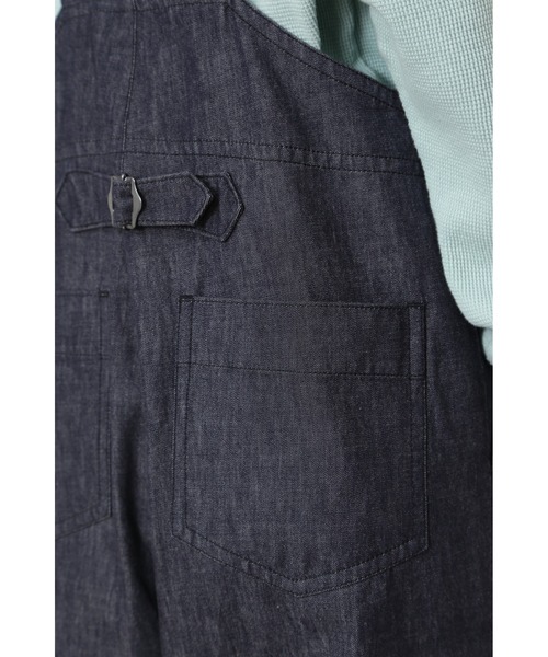 human woman（ヒューマンウーマン）の「◆デニムサロペット（サロペット/オーバーオール・レディース・ネイビー・MEDIUM）」の13枚目の写真