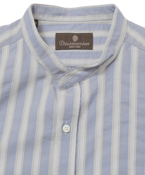 MEN'S BIGI（メンズビギ）の「＜GETZNER/ゲッツナー＞ドビーストライプシャツ　made in japan（シャツ/ブラウス・メンズ・レッド/ブルー・01/02/03）」の18枚目の写真