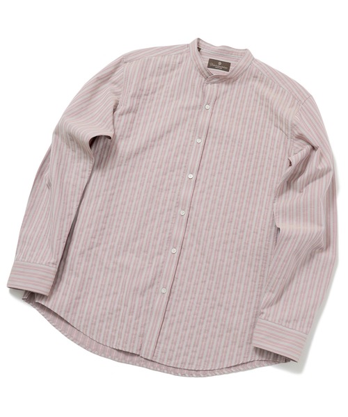 MEN'S BIGI（メンズビギ）の「＜GETZNER/ゲッツナー＞ドビーストライプシャツ　made in japan（シャツ/ブラウス・メンズ・レッド/ブルー・01/02/03）」の17枚目の写真