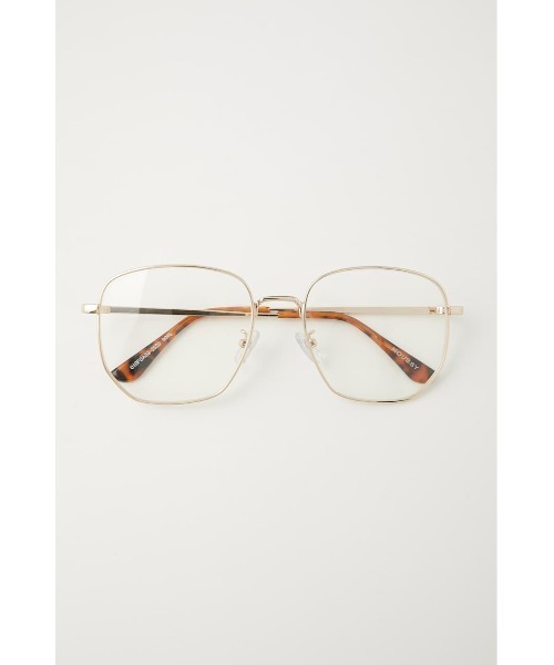 MOUSSY（マウジー）の「ANGULAR アイウェア（メガネ・レディース・ゴールド/シルバー・FREE）」の12枚目の写真