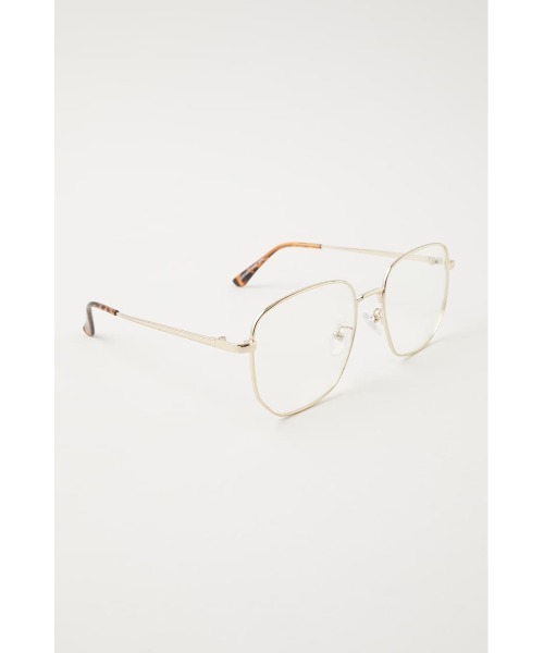 MOUSSY（マウジー）の「ANGULAR アイウェア（メガネ・レディース・ゴールド/シルバー・FREE）」の14枚目の写真