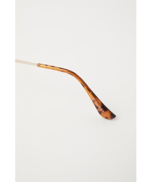 MOUSSY（マウジー）の「ANGULAR アイウェア（メガネ・レディース・ゴールド/シルバー・FREE）」の3枚目の写真