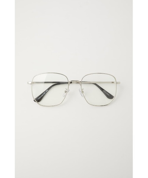 MOUSSY（マウジー）の「ANGULAR アイウェア（メガネ・レディース・ゴールド/シルバー・FREE）」の9枚目の写真