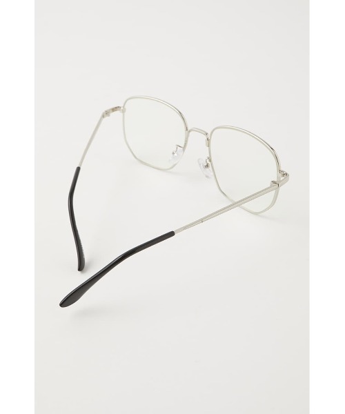 MOUSSY（マウジー）の「ANGULAR アイウェア（メガネ・レディース・ゴールド/シルバー・FREE）」の5枚目の写真