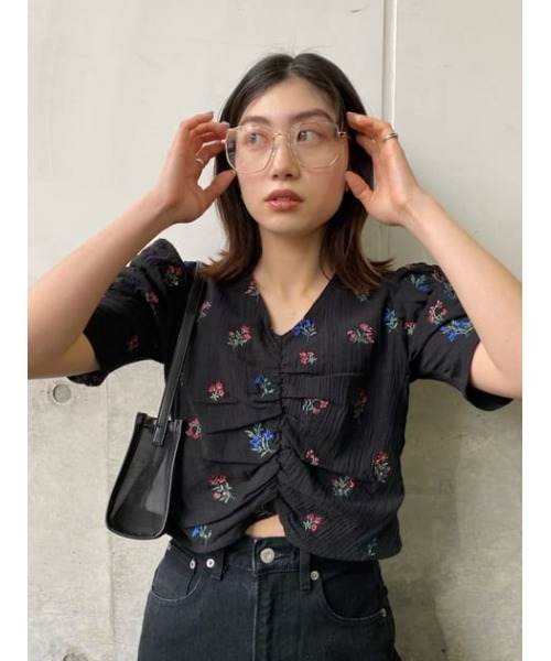 MOUSSY（マウジー）の「ANGULAR アイウェア（メガネ・レディース・ゴールド/シルバー・FREE）」の21枚目の写真